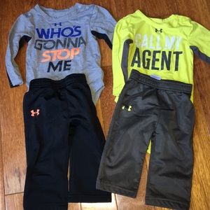 Under Armour Boys Sets 6-9 Months